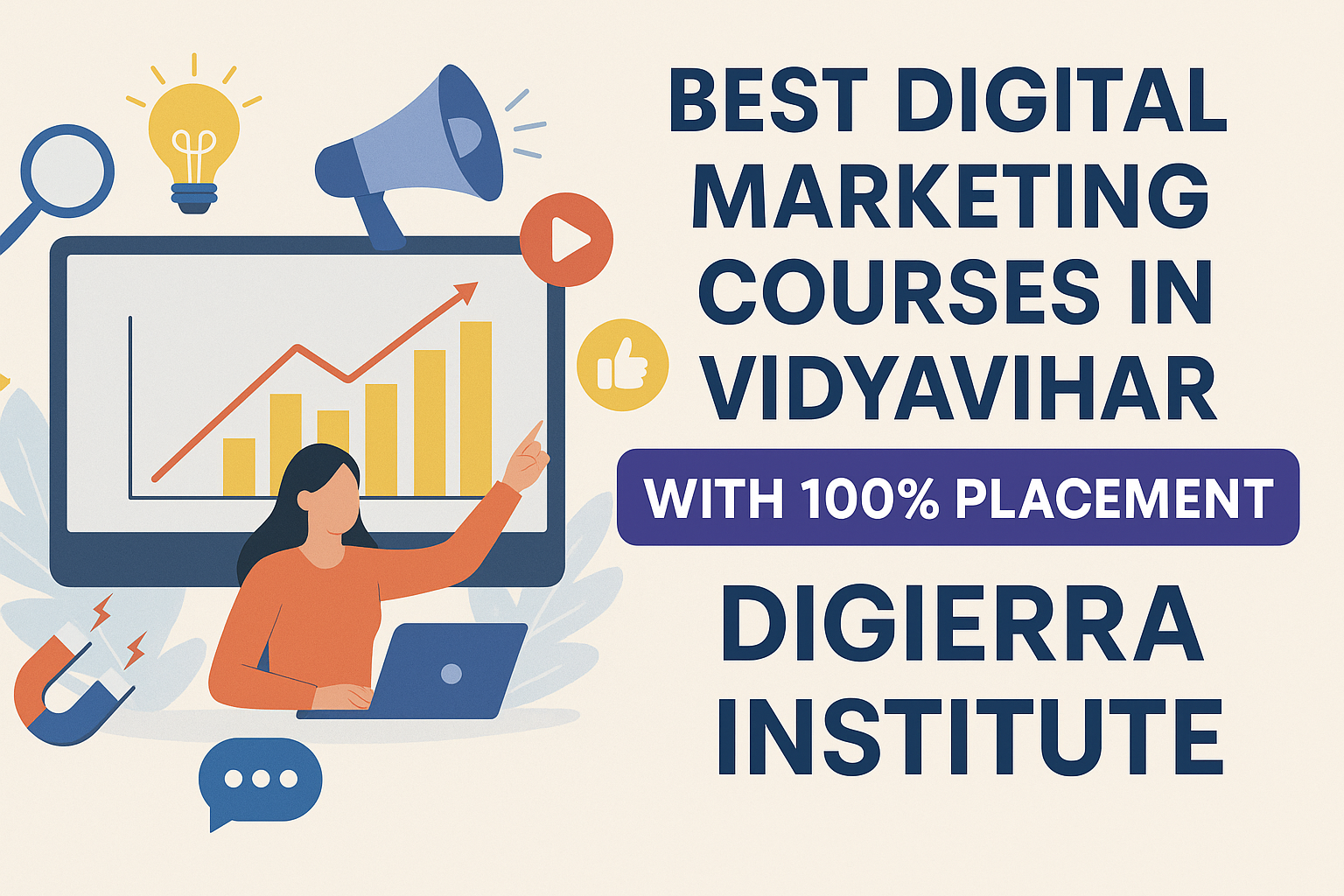 Best Digital Marketing Courses In VidyaVihar With 100% Placement- Digierra Institute